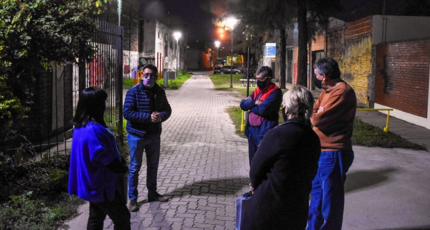 Diálogo para concretar refacciones en el Pasaje Codutti 