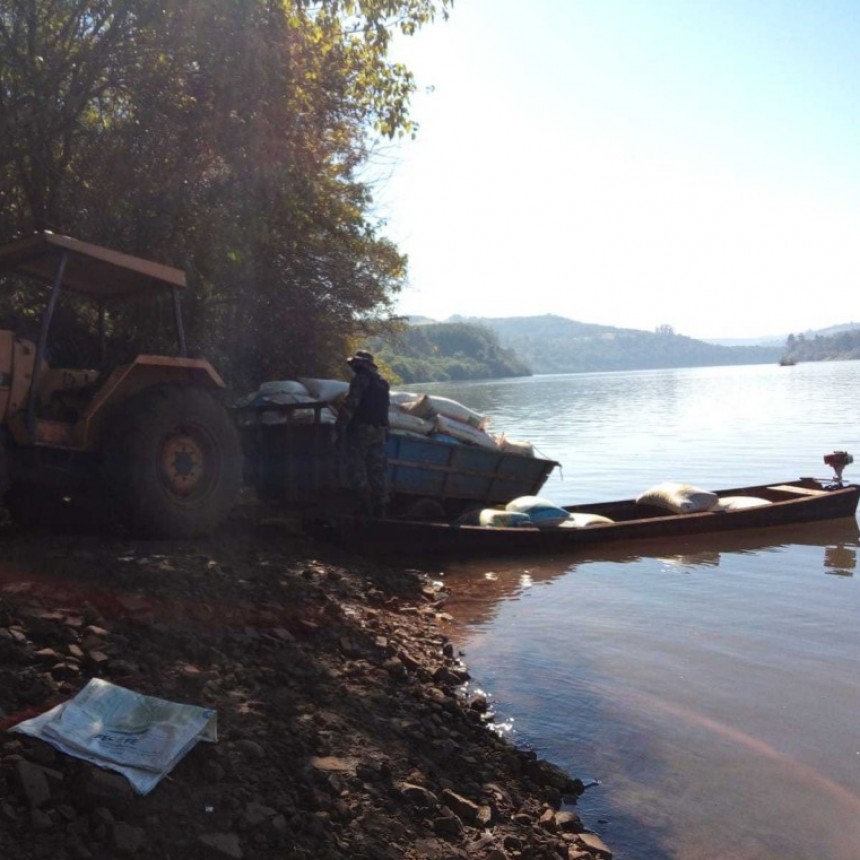 Prefectura incautó más de cuatro toneladas de soja