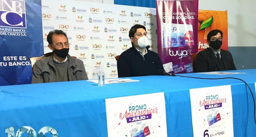 Machagai celebra con la Promoción Aniversarios de TarjetaTuya