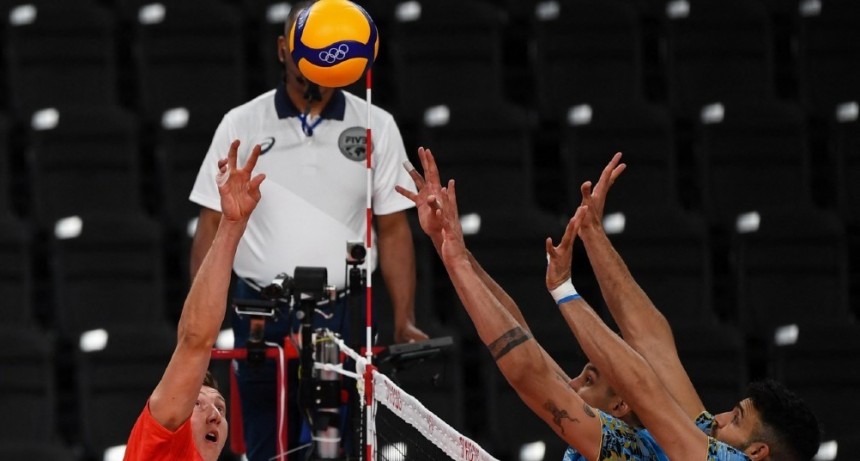 Voley: Argentina cayó en el debut ante Rusia