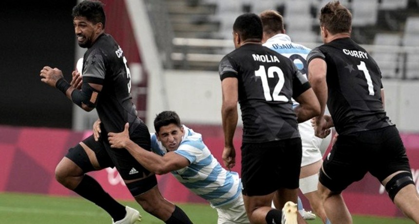 Los Pumas 7 no pudieron con la potencia de los hombres de Nueva Zelanda