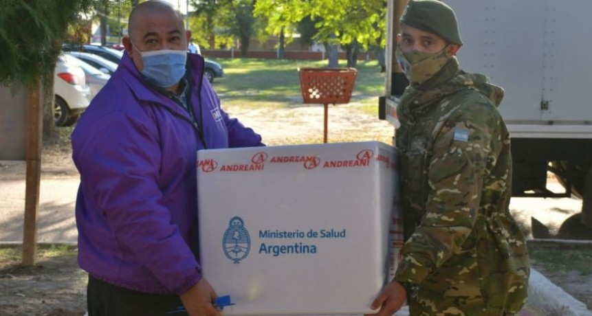 Llegan 41.600 dosis de Sinopharm 