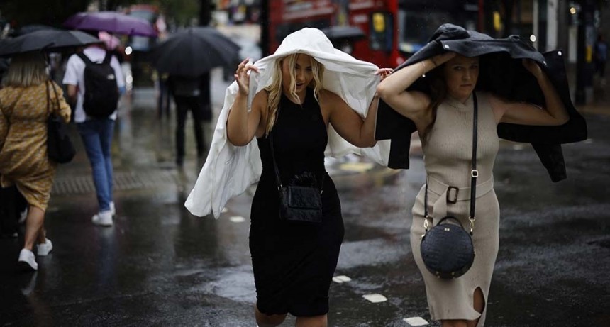 El Reino Unido registra un fuerte aumento de las lluvias y temperaturas más altas