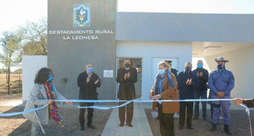 La Leonesa ya cuenta con un nuevo destacamento rural policial