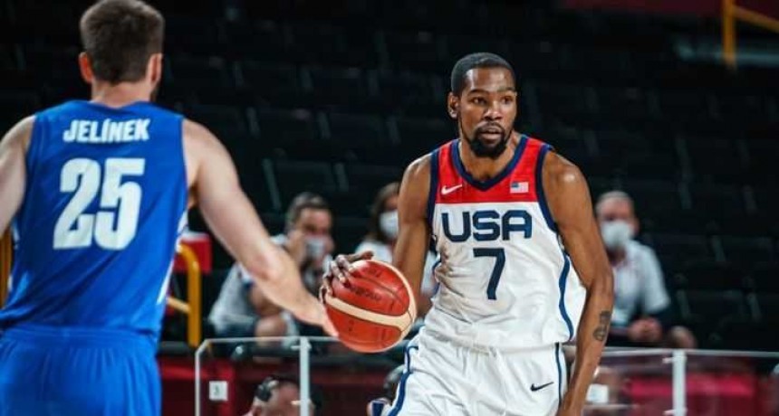 EEUU goleó a República Checa y le dio una vida más a Argentina en los Juegos Olímpicos