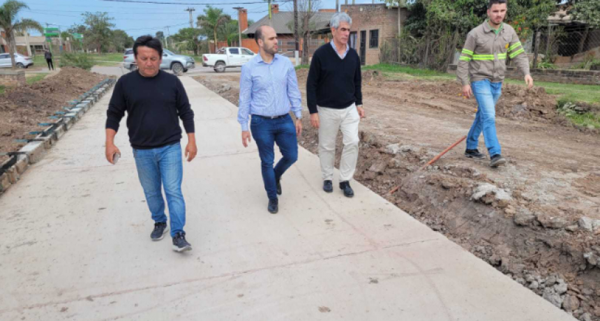 Avanza a buen ritmo la ejecución de 13 nuevas cuadras de pavimento en General San Martin