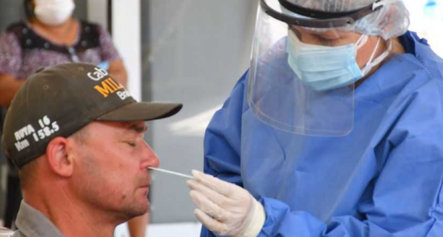 Reportaron más de 800 nuevos casos de COVID-19 en Chaco durante la última semana