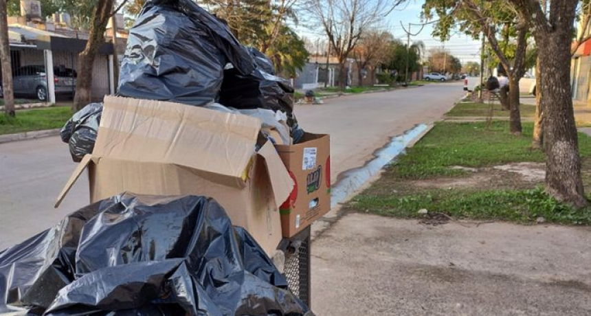 Recolección de residuos: vecinos denuncian que hay una ‘cuadra olvidada’ en Resistencia