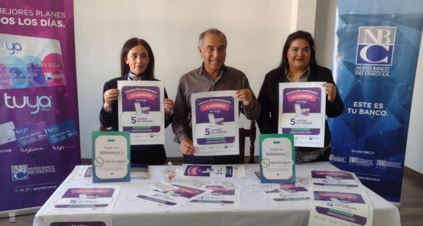 Nuevo Banco del Chaco acompaña los aniversarios de seis localidades con una promoción especial de Tarjeta Tuya
