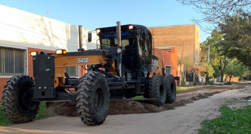 En Villa Prosperidad y Barrio Don Bosco, Resistencia avanzó en el mejoramiento de calles