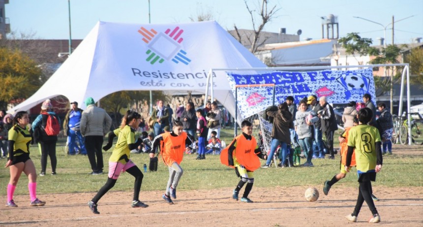 Más de 200 equipos de fútbol participaron de nueva jornada de la Copa Futuro en Resistencia