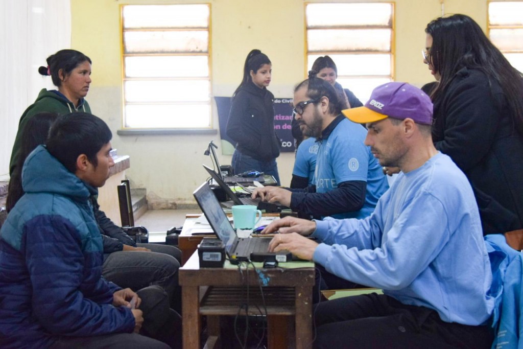 Operativo de documentación para comunidades originarias