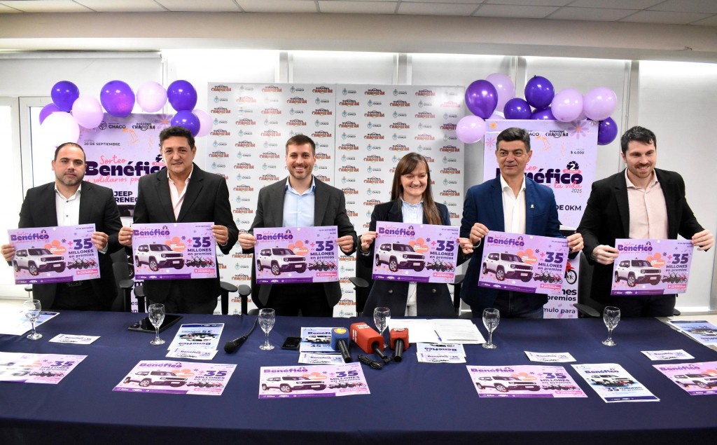 Presentaron la segunda edición del sorteo Benéfico y Solidario por la Vida