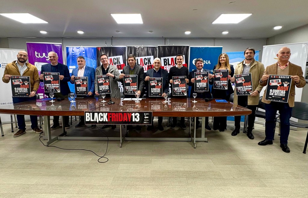 Presentaron el Black Friday ,que se realizará el 1 y 2 de agosto