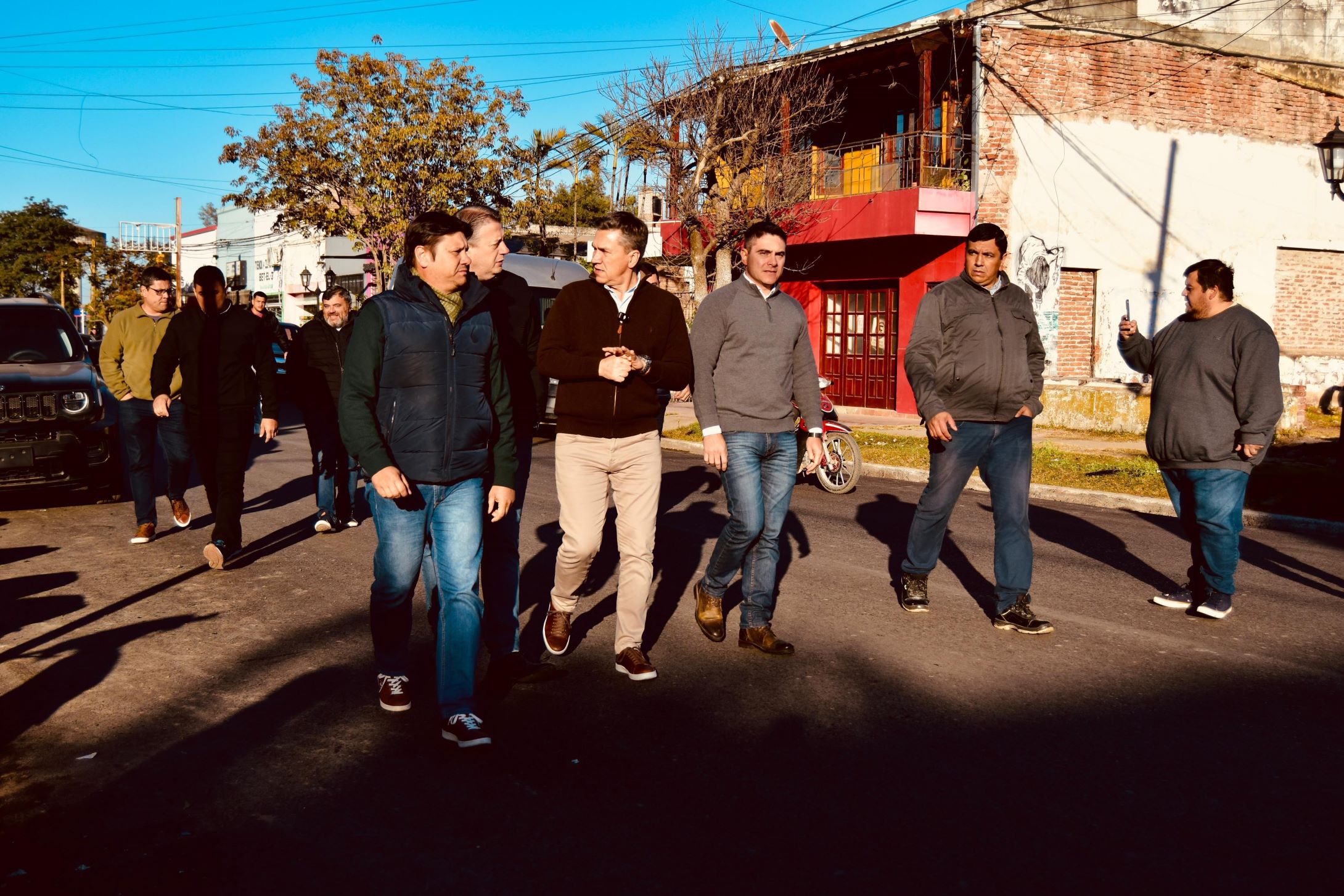 Avanzan las obras de repavimentación en Quitilipi