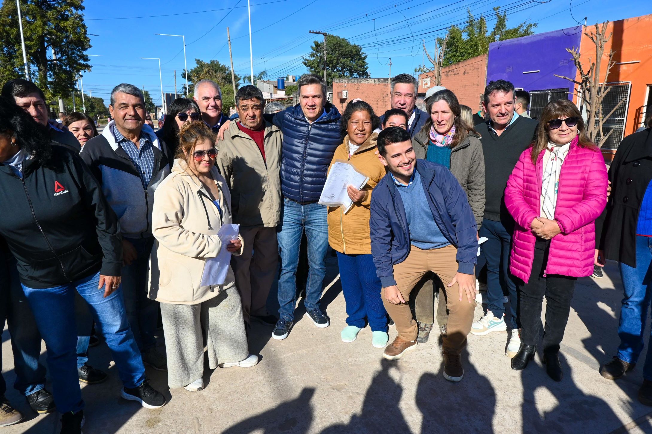 Zdero habilitó obras en General San Martín