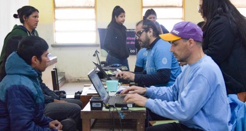 Operativo de documentación para comunidades originarias