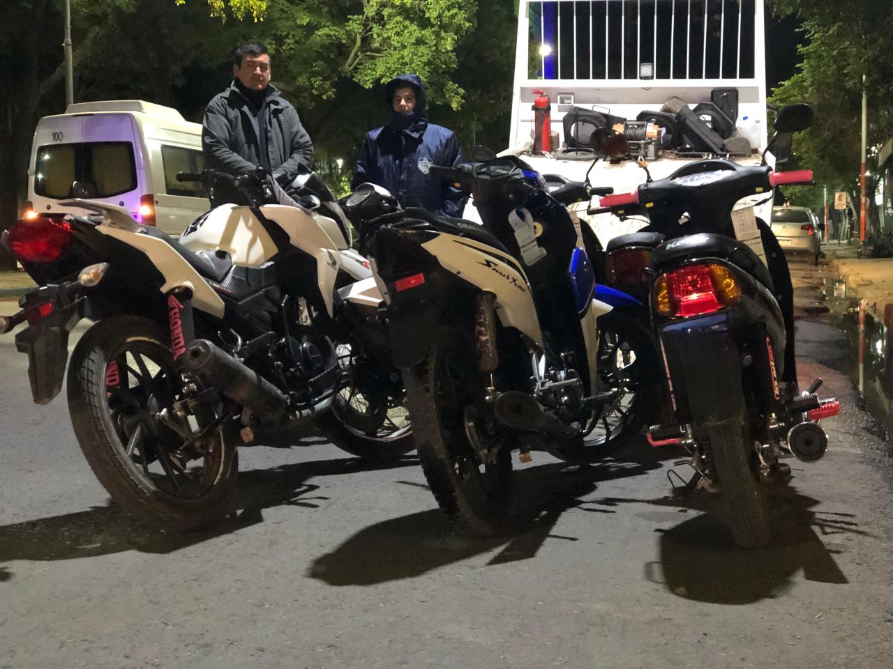 40 motos interceptadas en un operativo antiwileros