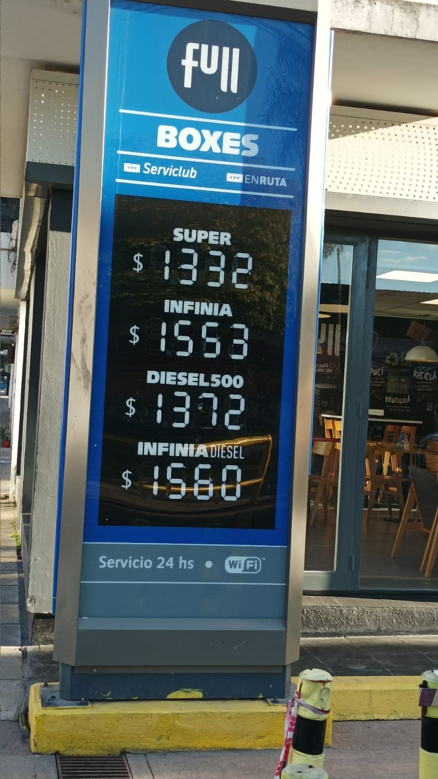 Rige la suba de combustibles que aplicó YPF