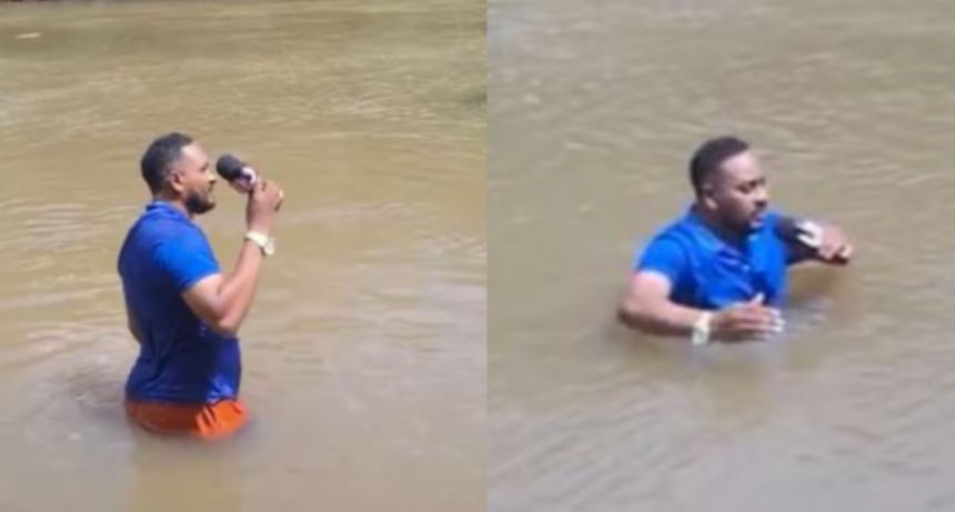 Un periodista se metió al río para cubrir la desaparición de una nena y se tropezó con el cuerpo