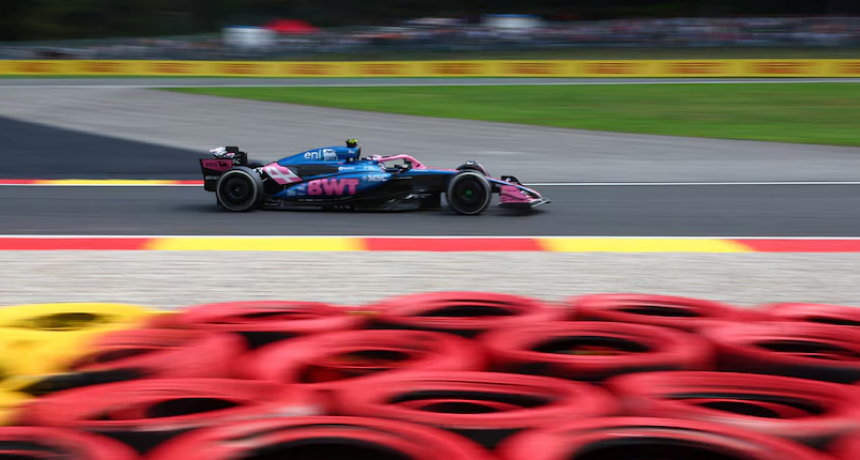 Franco Colapinto quedó 19° en la única práctica del Gran Premio de Bélgica de F1