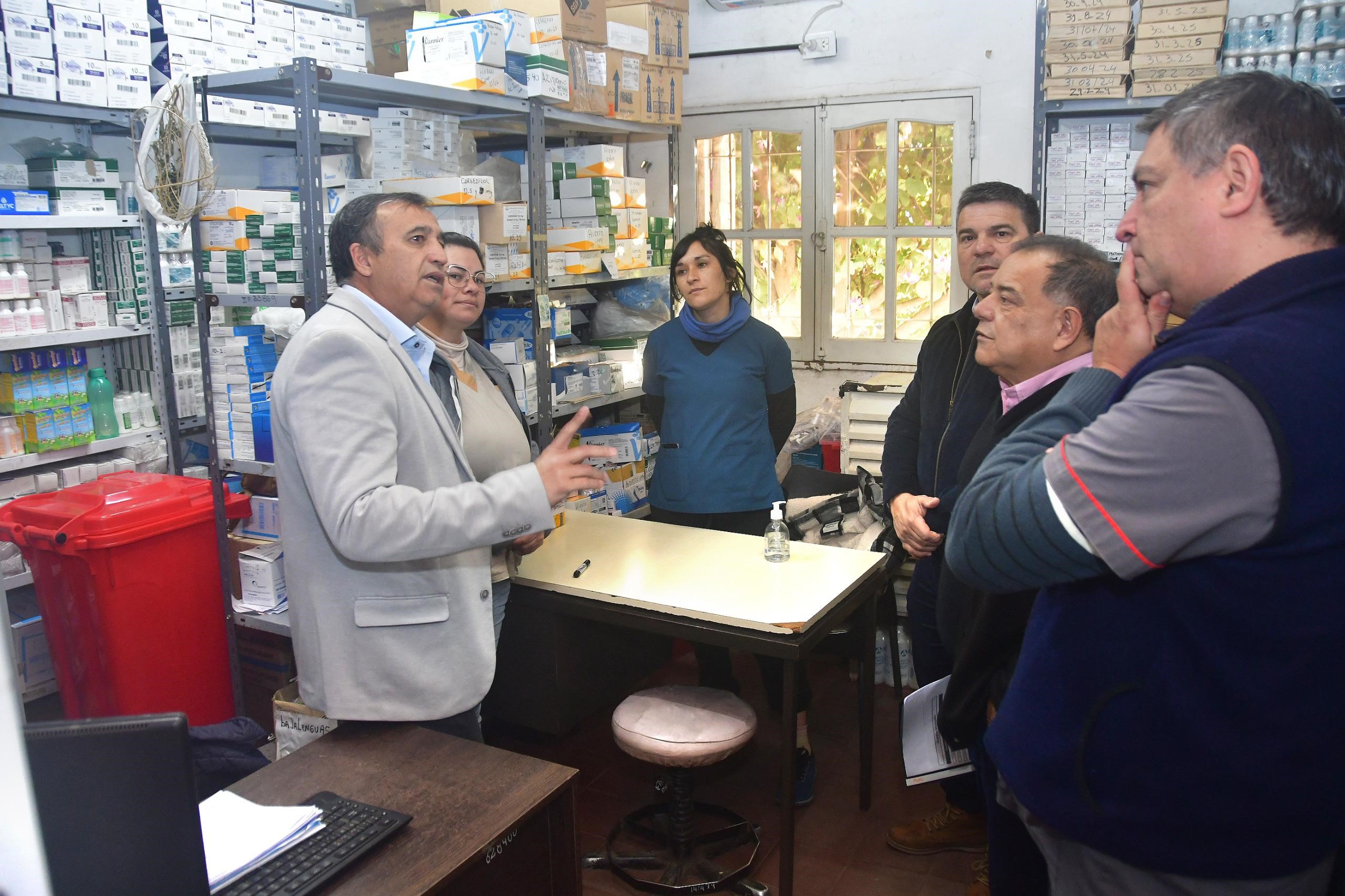 Constatan el funcionamiento del Centro de Salud de Villa Río Negro