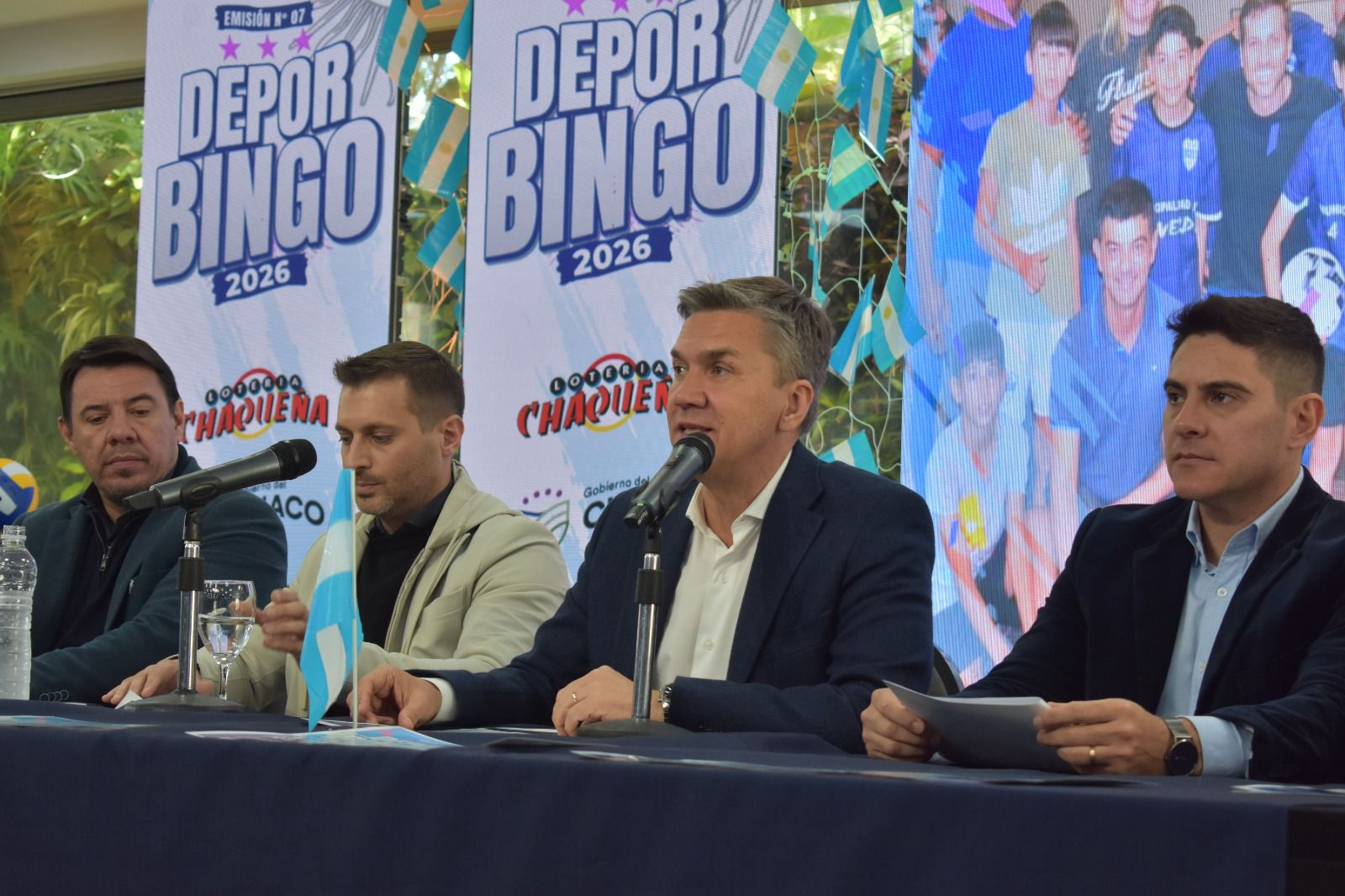 El gobierno y Loter&iacute;a Chaque&ntilde;a lanzaron el DEPORBINGO 2026 con importantes beneficios para los clubes