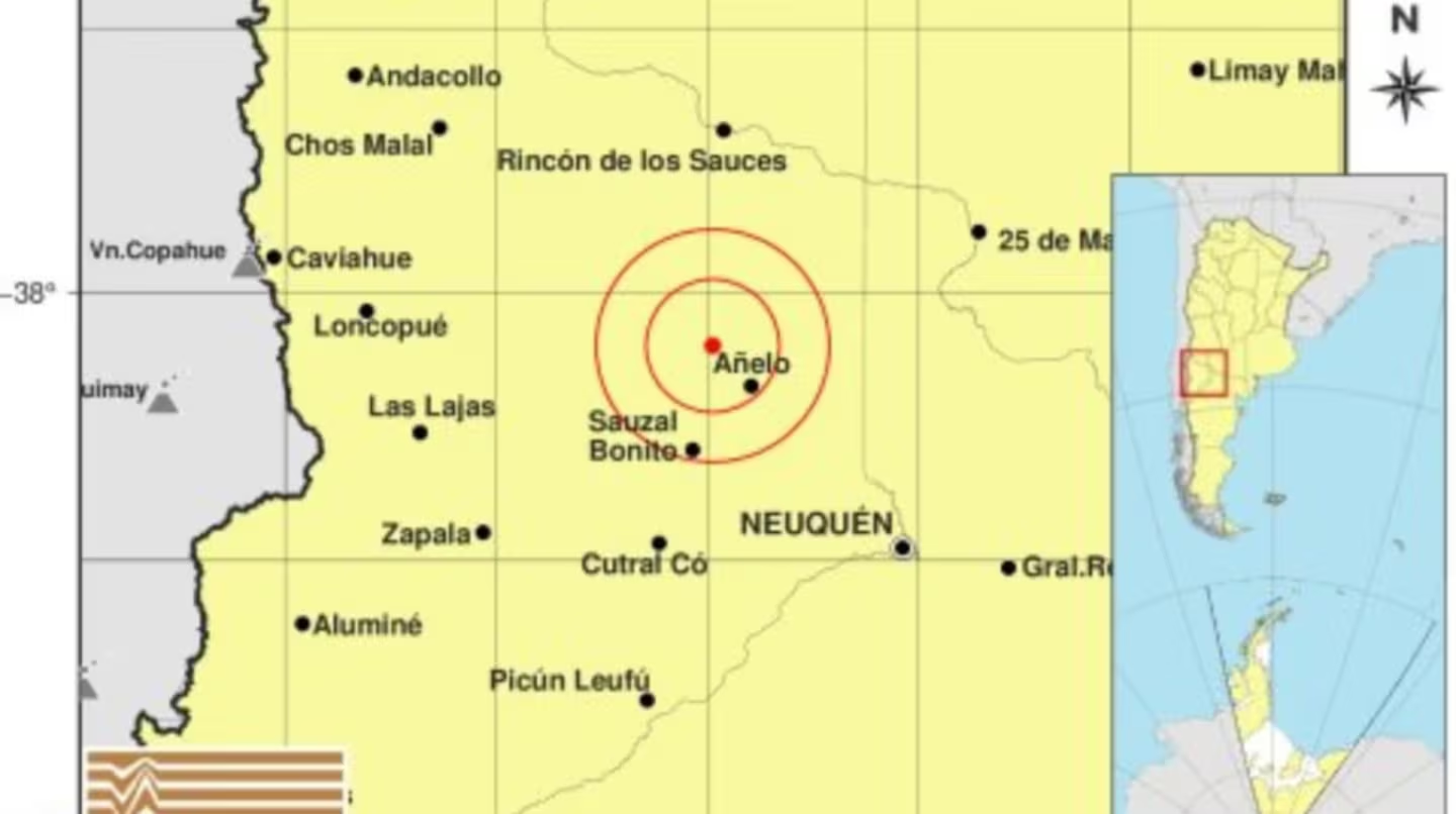 Un sismo de magnitud 3,2 sacudi&oacute; a tres provincias: d&oacute;nde fue el epicentro y qu&eacute; zonas lo sintieron