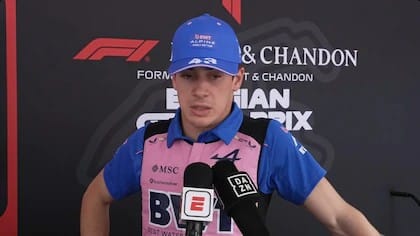 Franco Colapinto largar&aacute; 11&deg; en el GP de B&eacute;lgica, pero no escondi&oacute; su fastidio por el rendimiento del Alpine: &ldquo;Es un auto bastante dif&iacute;cil de manejar&rdquo;