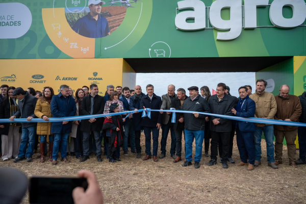 EXPO AGRONEA 2026: Zdero inaugur&oacute; la muestra y ratific&oacute; el respaldo al sector productivo