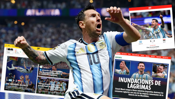 &ldquo;Dios ha resucitado&rdquo;: las repercusiones de los medios del mundo tras la remontada de Argentina ante Egipto en el Mundial