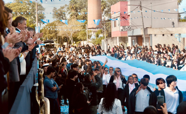9 de Julio en Fontana: &ldquo;La Independencia se construye todos los d&iacute;as