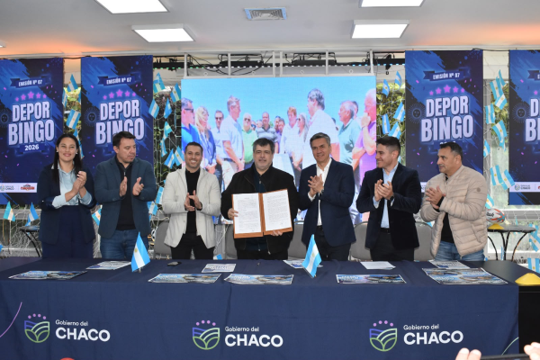 Provincia y Loter&iacute;a Chaque&ntilde;a impulsan nuevas obras en la Liga Chaque&ntilde;a de F&uacute;tbol