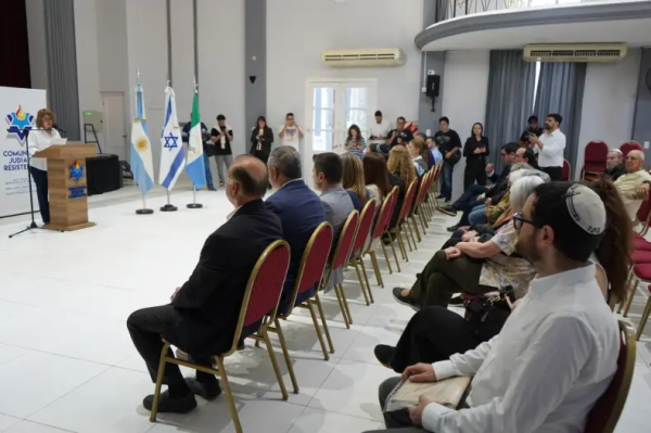 La Legislatura del Chaco acompa&ntilde;&oacute; el acto por los 32 a&ntilde;os del atentado a la AMIA