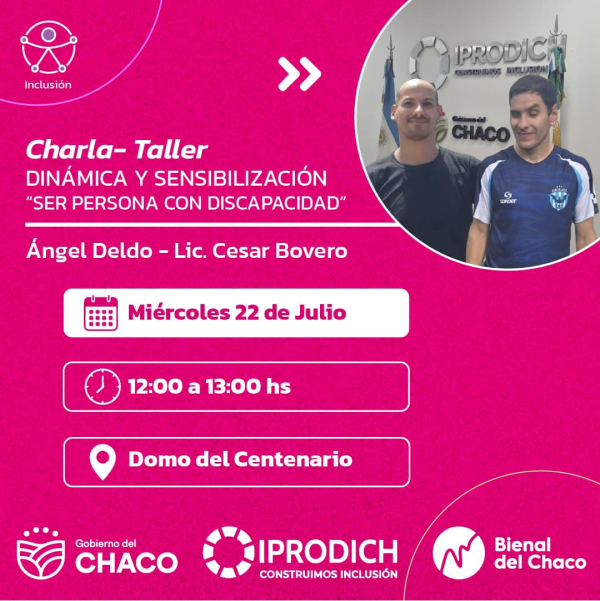 IPRODICH invita a vivir la bienal con arte, accesibilidad e inclusi&oacute;n