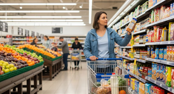 El consumo masivo cay&oacute; 2,7% en junio y acumula una baja de casi 3% en 2026