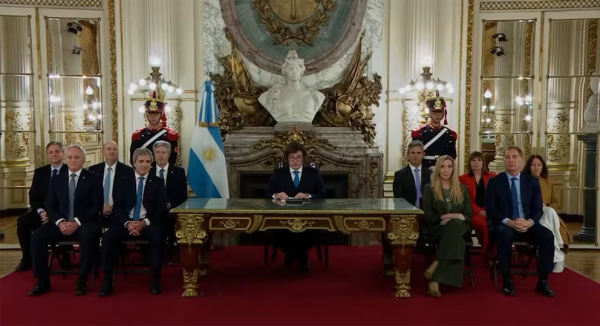 Reforma del Banco Central: la cadena nacional actu&oacute; como primer paso de la campa&ntilde;a de Milei para la reelecci&oacute;n