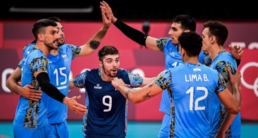 Argentina jugará mañana en vóleibol contra Italia en los cuartos de final de Tokio 2020
