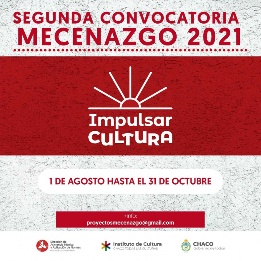 Segunda convocatoria para proyectos culturales con Mecenazgo