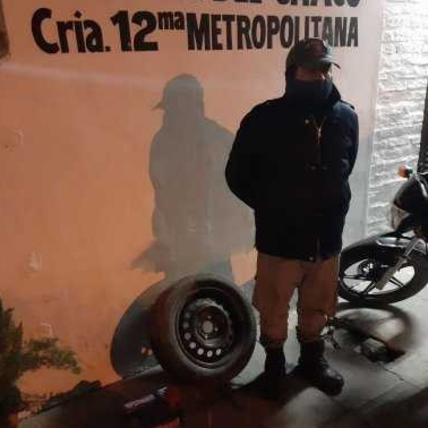 Recuperaron partes de un auto robadas en Villa Río Negro