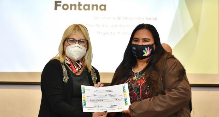 Con reconocimiento a merenderos, dieron cierre al programa Fortaleciéndonos en Fontana