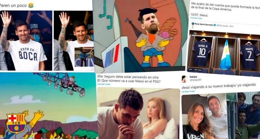 Messi llegó al PSG y los memes ya ganaron por goleada