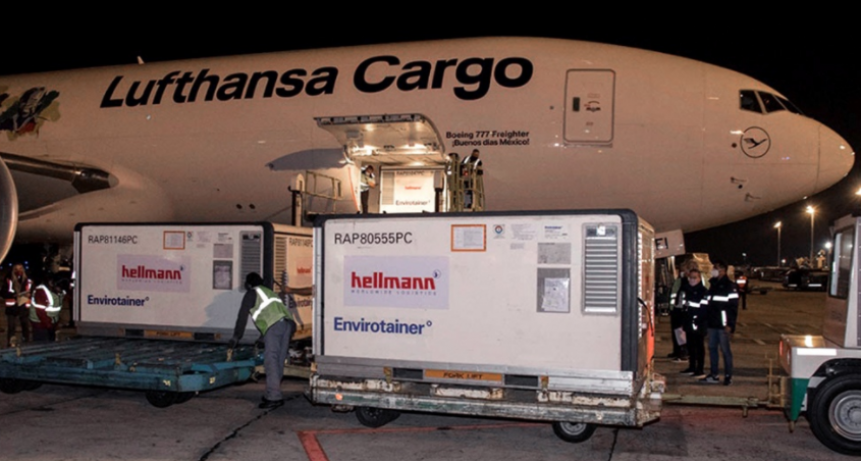 Llegaron 1,2 millones de dosis de Sinopharm y AstraZeneca