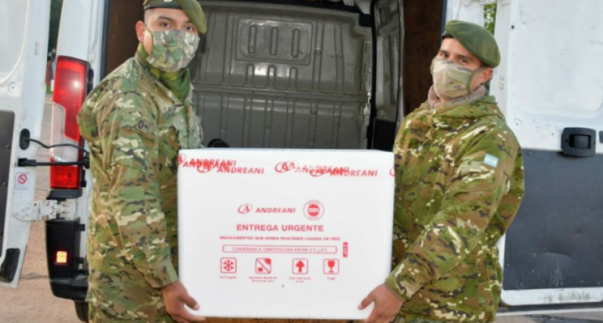 Llegan al Chaco otras 18600 dosis de vacunas Astrazeneca