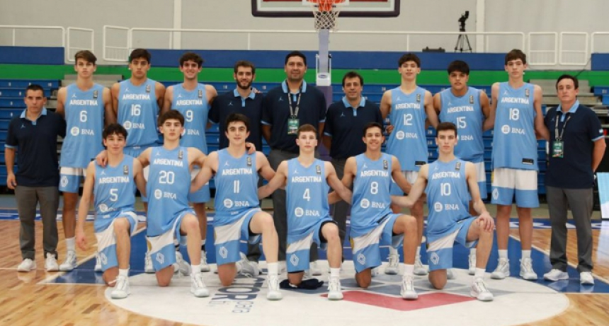 Invictos y con un chaqueño en el equipo, la selección Sub-16 clasificó a cuartos de final