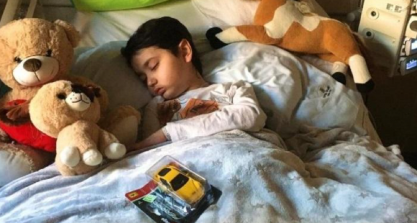 La historia de Agustín Vidal: el pequeño con un tumor cerebral que debe juntar 350 mil dólares