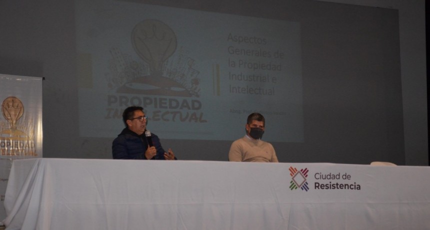 Gustavo Martínez participó de la apertura del curso de propiedad intelectual e industrial