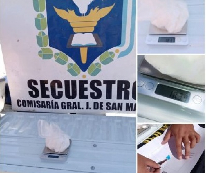 Vio a la Policía y abandonó cocaína valuado en $500 mil 