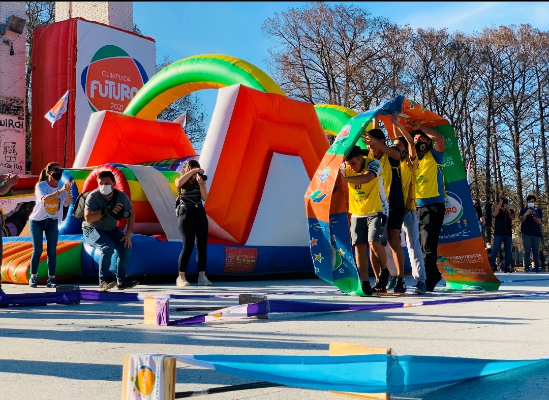 Se desarrolló la primera jornada de la Olimpiada Futuro 2021 en el Parque 2 de Febrero 
