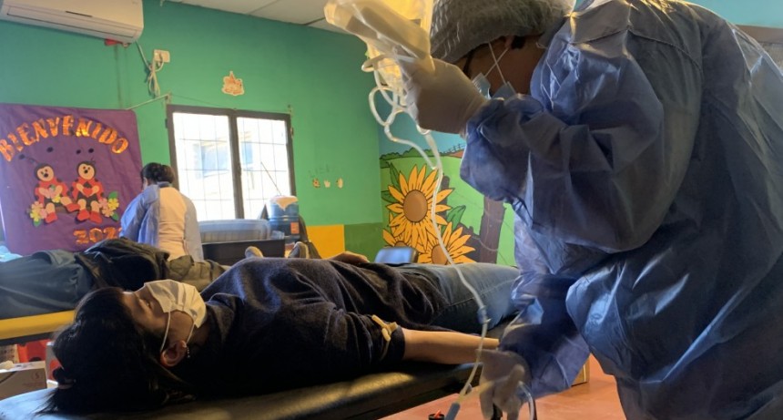 RESISTENCIA Y EL CENTRO DE HEMOTERAPIA CONCRETARON UN OPERATIVO DE DONACIÓN DE SANGRE EN EL CENTRO COMUNITARIO MUNICIPAL DE VILLA DON ANDRÉS